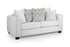 Chiara Sofa Light Grey 3 Seater